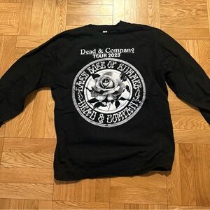 Dead & Company Tour 2023 Black Sweatshirt